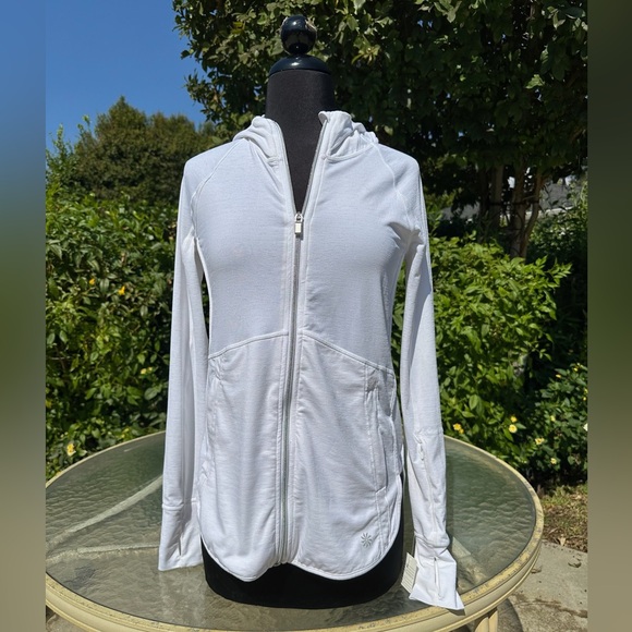Athleta Unstoppable Full Zip Performance Hoodie - size XXS - Picture 1 of 5